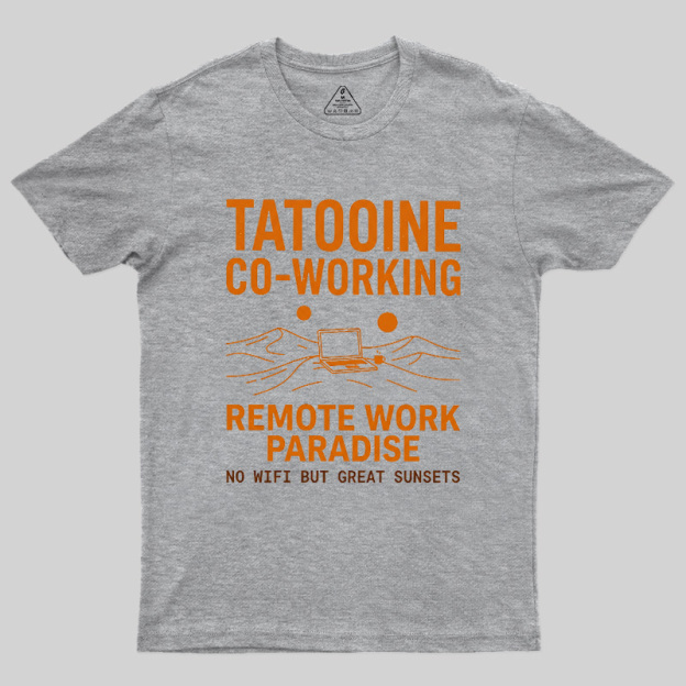 No WiFi Great Sunsets Remote Work Geek T-Shirt