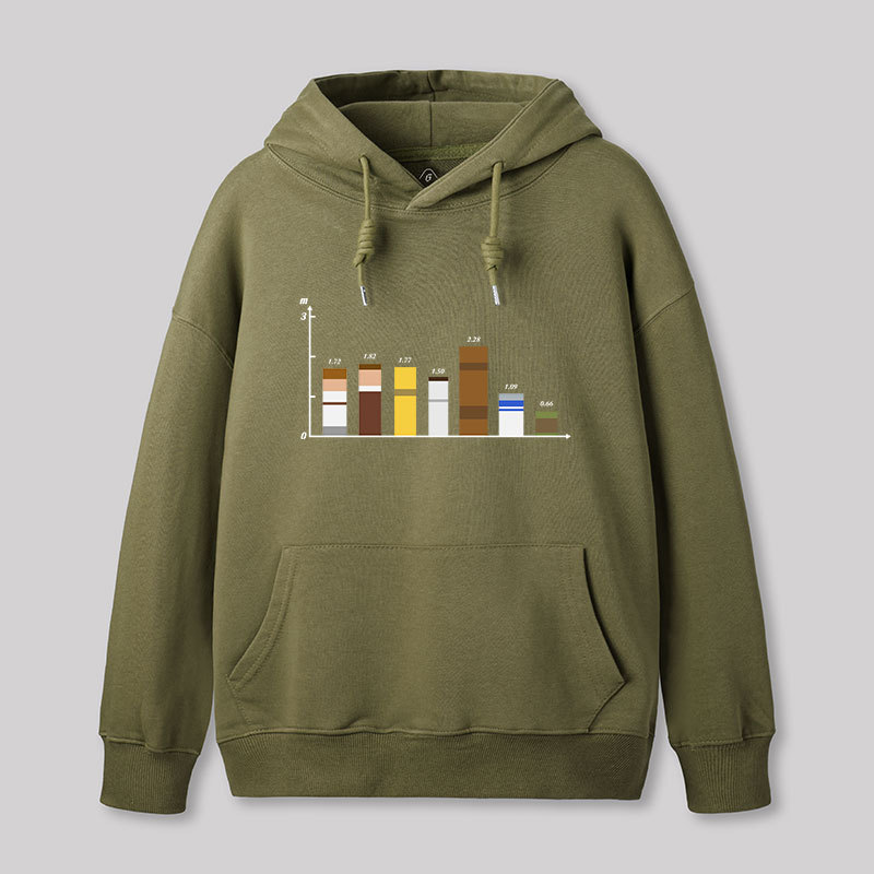 Height Wars Geek Hoodie