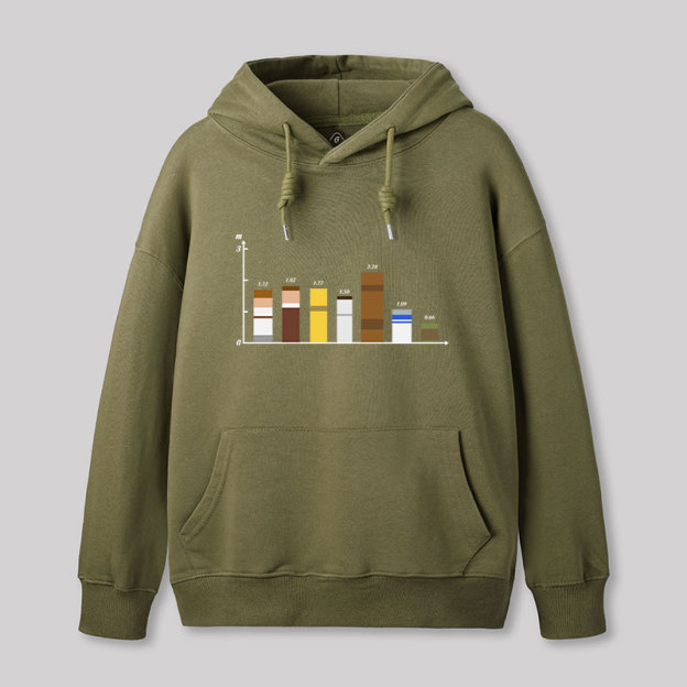 Height Wars Geek Hoodie