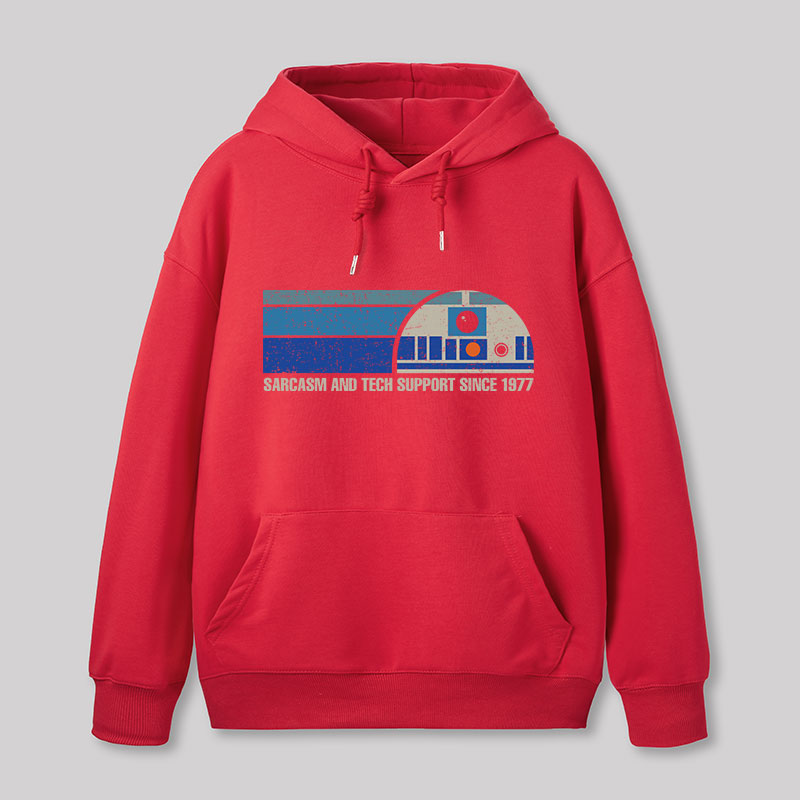 Providing Sarcasm and Tech Support Since 1977 Geek Hoodie