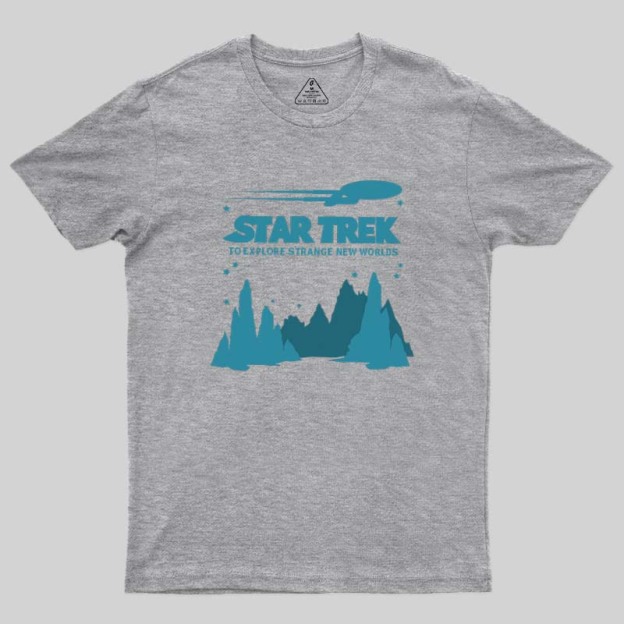 Explore New Worlds Geek T-Shirt