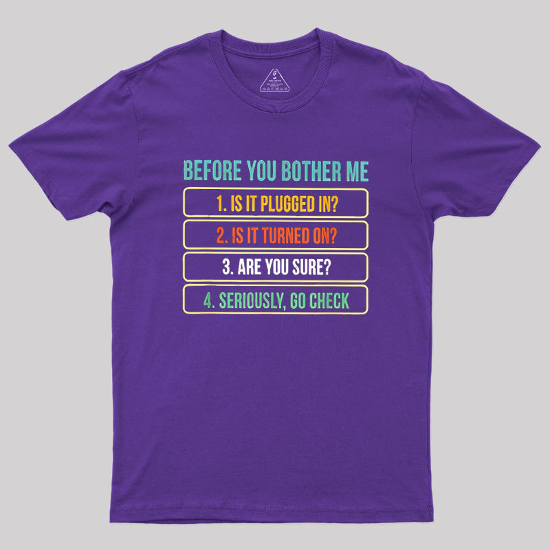 Funny Information Technology Tech Geek T-Shirt