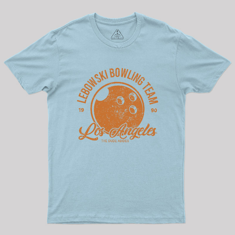Lebowski Bowling Team Geek T-Shirt