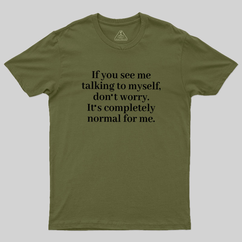 Self Talk Club Geek T-Shirt