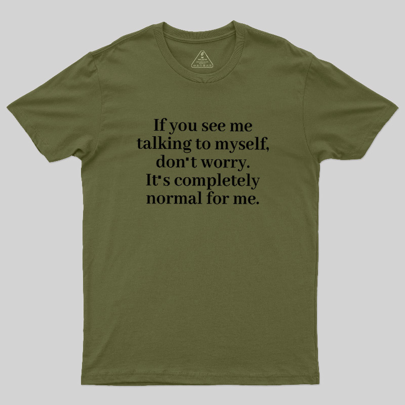 Self Talk Club Geek T-Shirt
