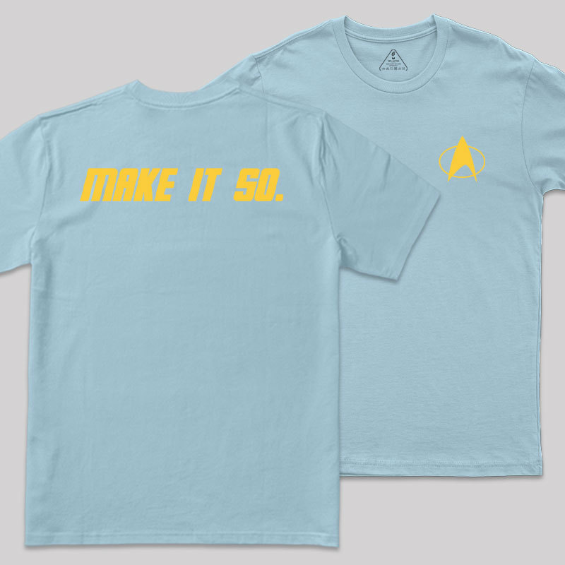 Command Approved Front and Back Printed Geek T-Shirt