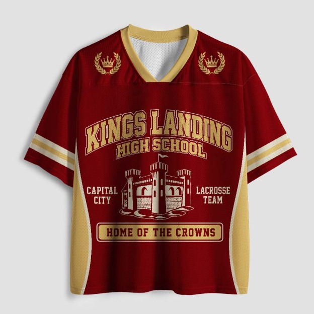 Kings Landing High School Geek Mesh Jersey