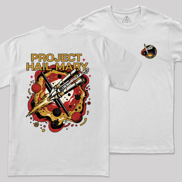 Hail Mary Ignition Front and Back Printed T-Shirt