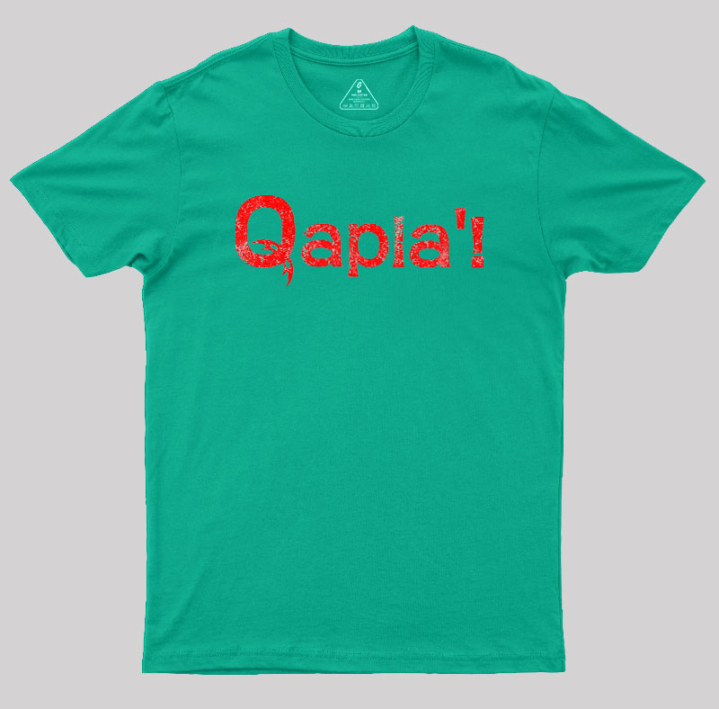 QAPLA'! Classic Geek T-Shirt