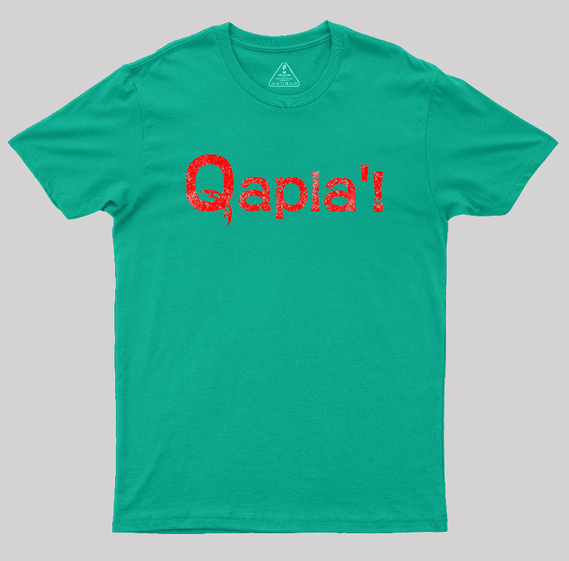 QAPLA'! Classic Geek T-Shirt