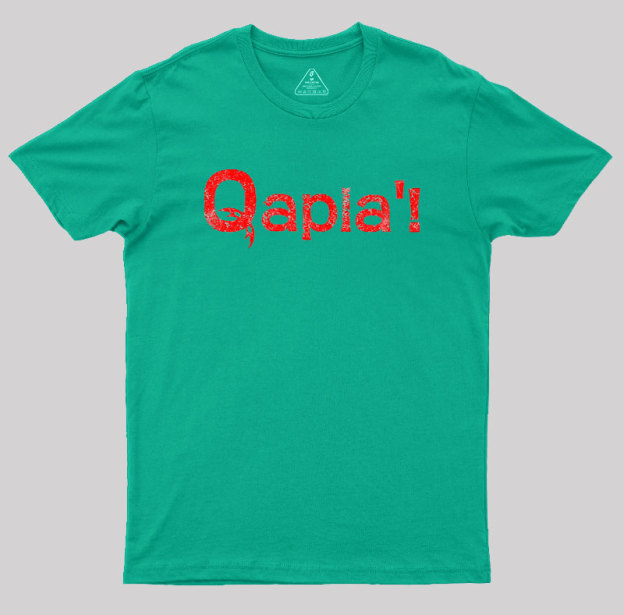 QAPLA'! Classic Geek T-Shirt