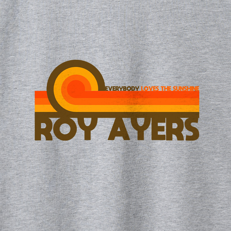 Roy Ayers Everybody Loves the Sunshine Geek Retro Raglan Long-Sleeve Tee