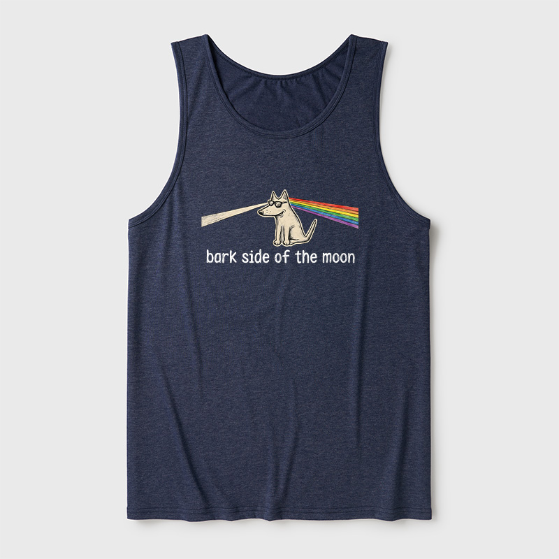 Back Side Of The Moon Ultra Soft Heather Tank