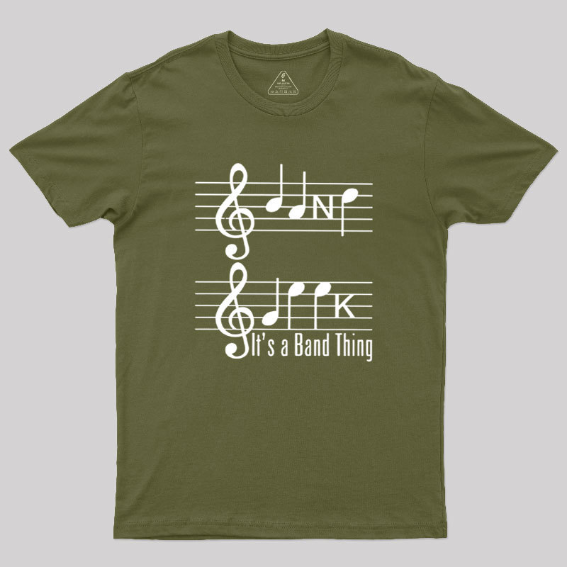 Geeksoutfit Musicians Band Geek T-Shirt for Sale