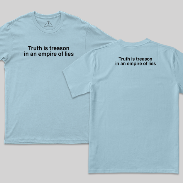 Truth Rebel Front and Back Printed T-Shirt