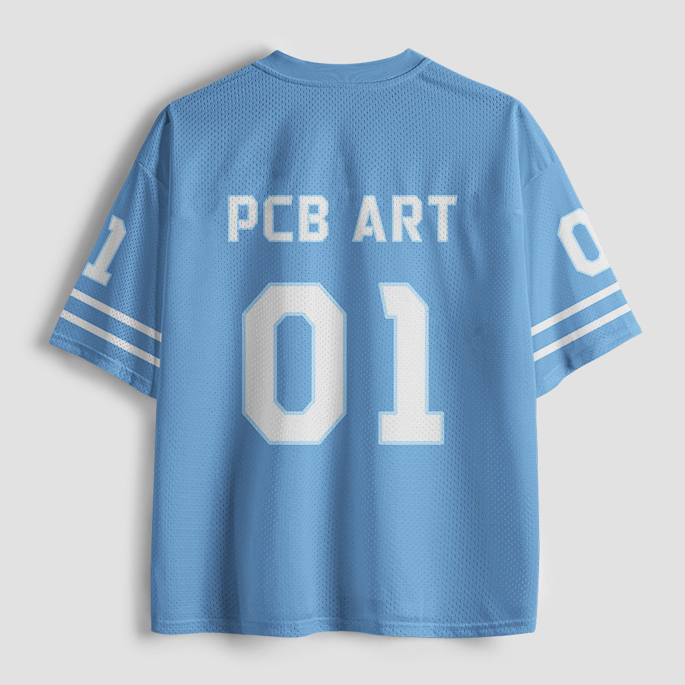 PCB ART Geek Mesh Jersey