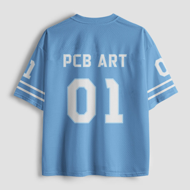 PCB ART Geek Mesh Jersey