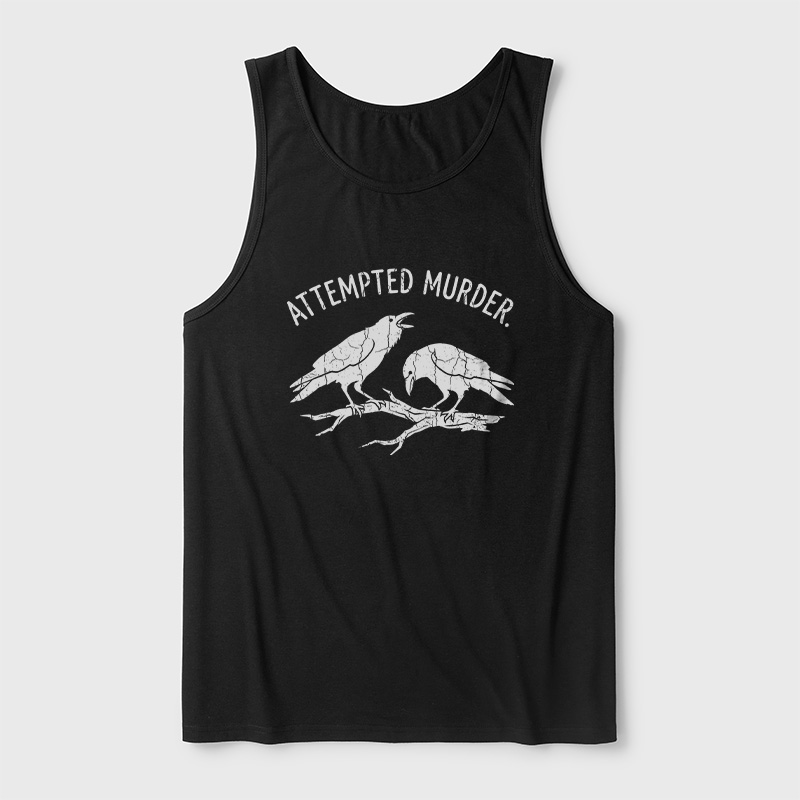 Attempted Murder Ultra Soft Heather Tank