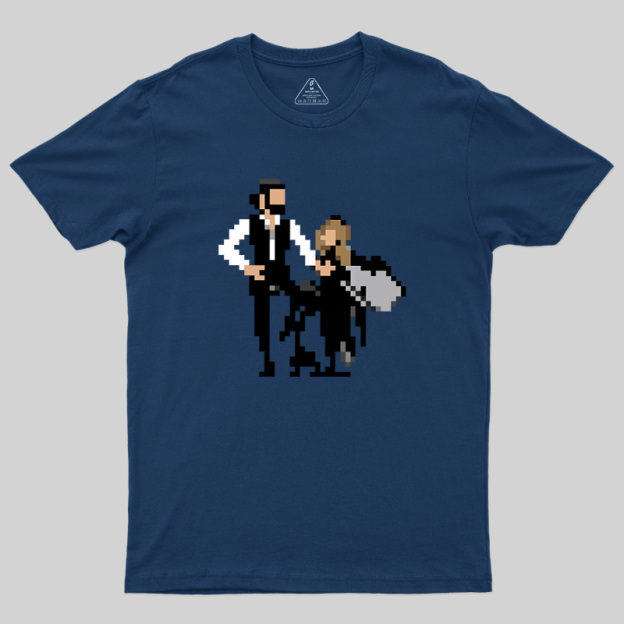 Pixel Rumors Fleet Rock Duo Graphic Geek T-Shirt