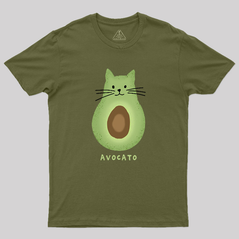 Avocato Cat Avocado Pun T-Shirt