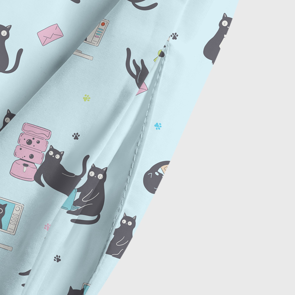 Working Cat Geek Tiered Cami Maxi Dress