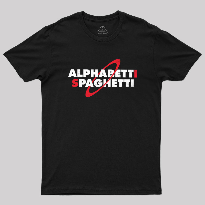 Alphabetti Spagetti Geek T-Shirt
