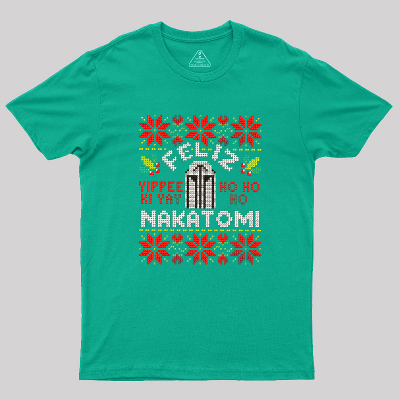Feliz Nakatomi Sweater Geek T-Shirt