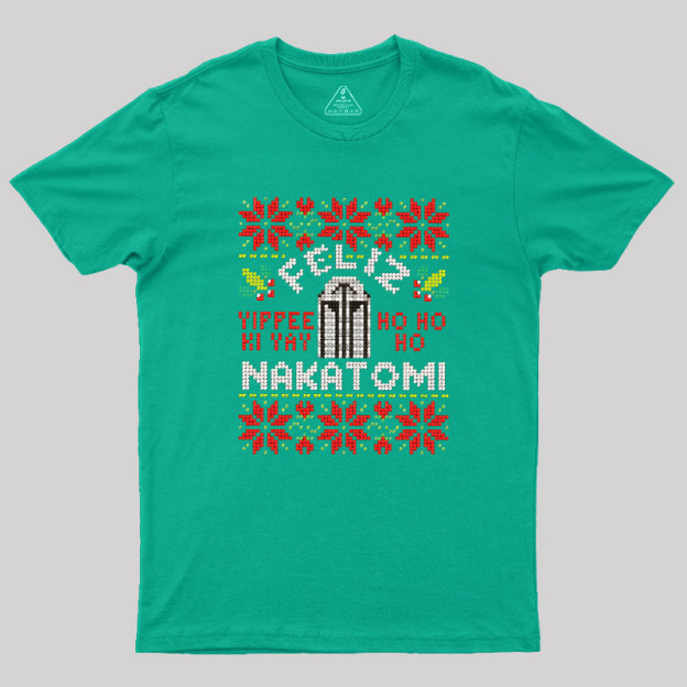 Feliz Nakatomi Sweater Geek T-Shirt