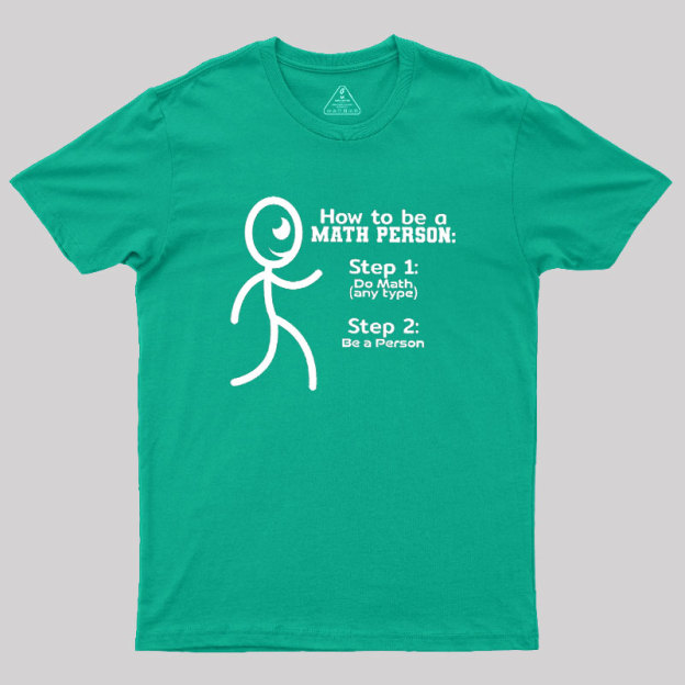 Math People Geek T-Shirt
