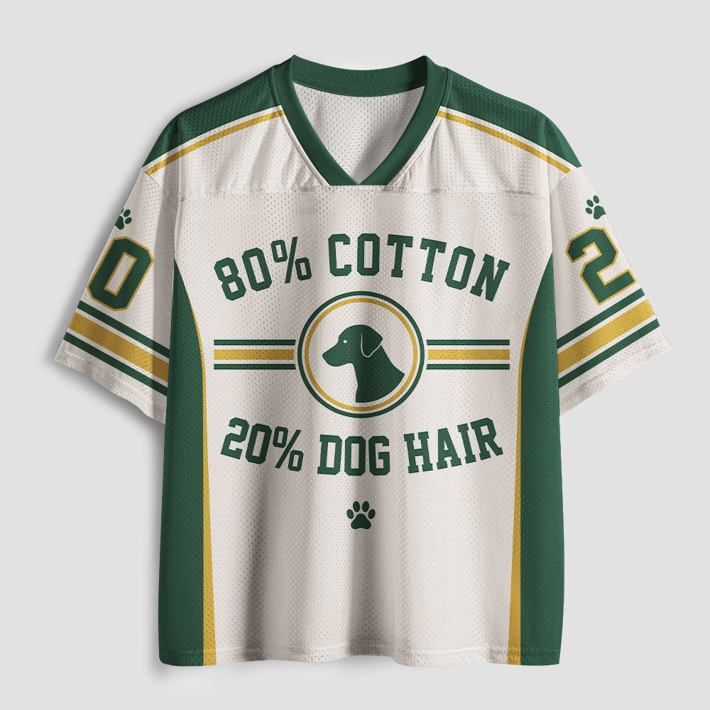 80 Cotton 20 Dog Hair Geek Mesh Jersey