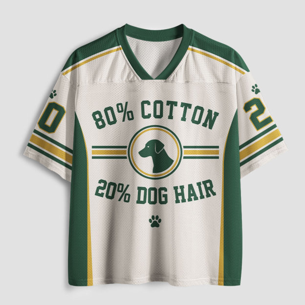 80 Cotton 20 Dog Hair Geek Mesh Jersey