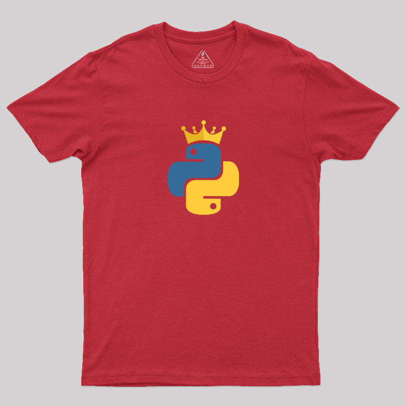 Python King Geek T-Shirt