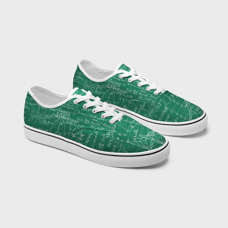 Math Function Geek Canvas Shoes
