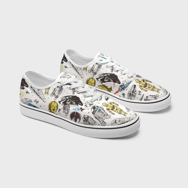 RoboGalaxy Geek Canvas Shoes