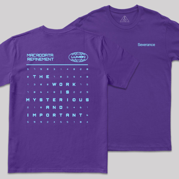 Severance The Work Is Mysterious & Important Geek T-Shirt