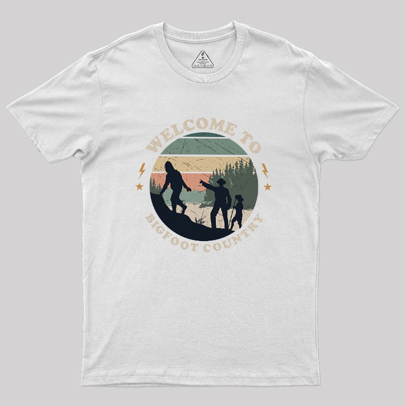 Bigfoot Country Geek T-Shirt