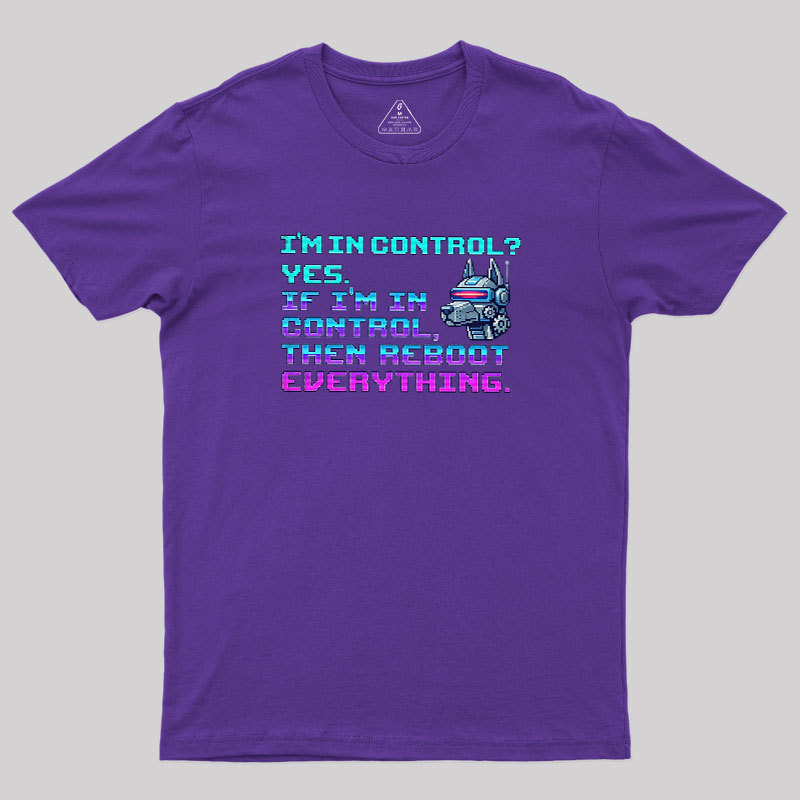 Pixel Control Geek T-Shirt