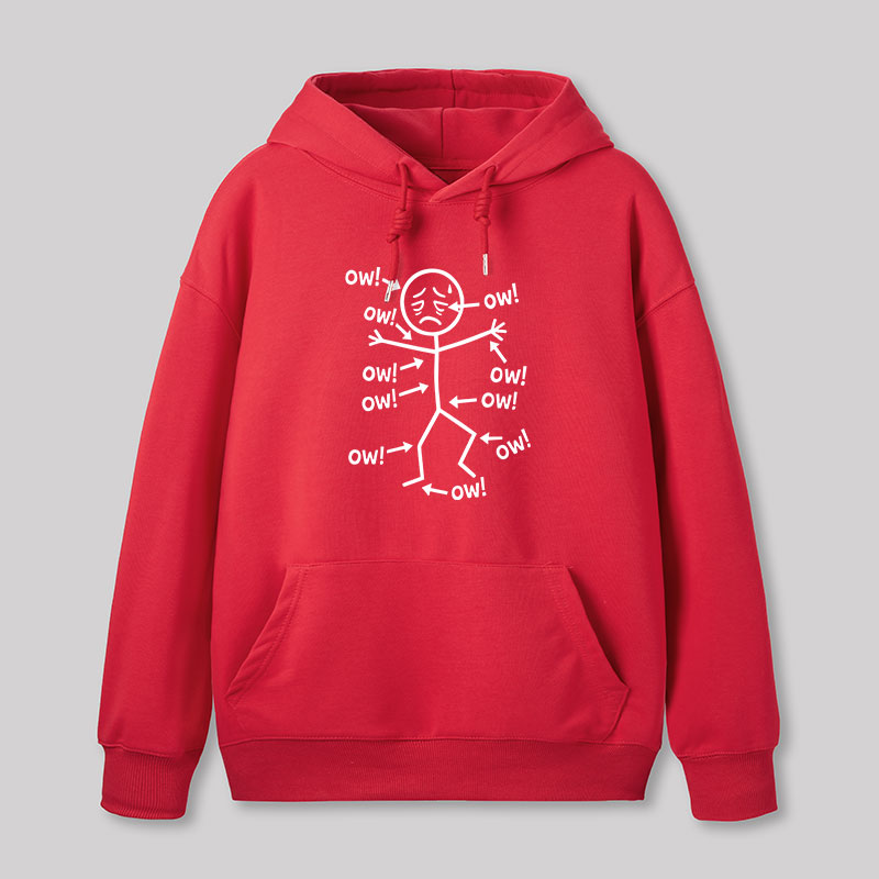 Ow Ow Ow Geek Hoodie