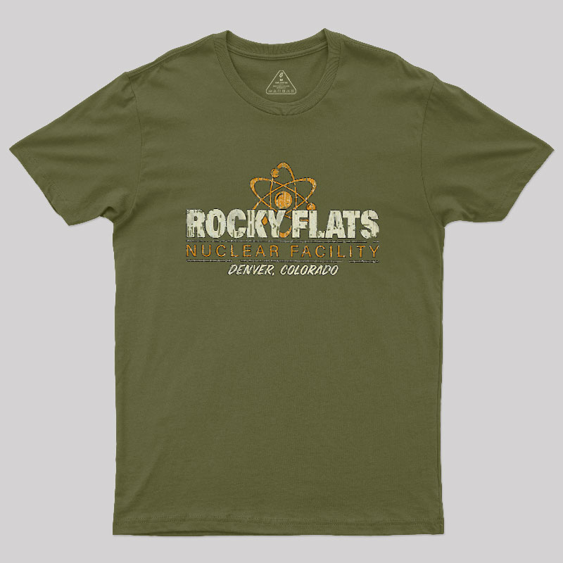 Rocky Flats Nuclear Facility 1952 Geek T-Shirt
