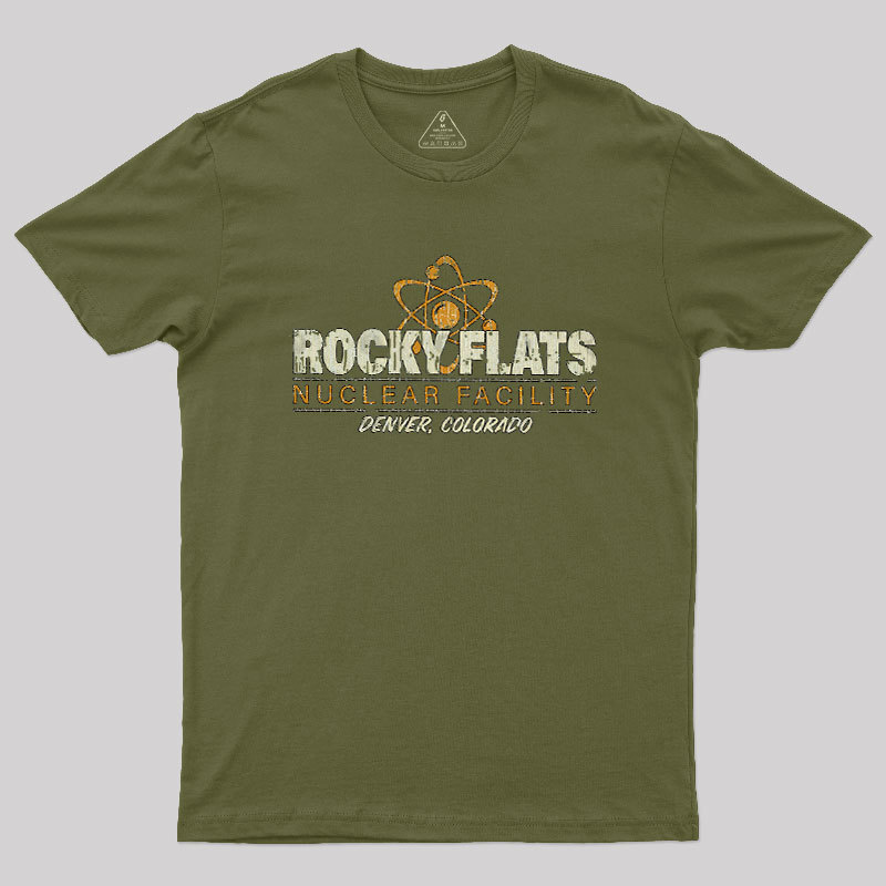 Rocky Flats Nuclear Facility 1952 Geek T-Shirt