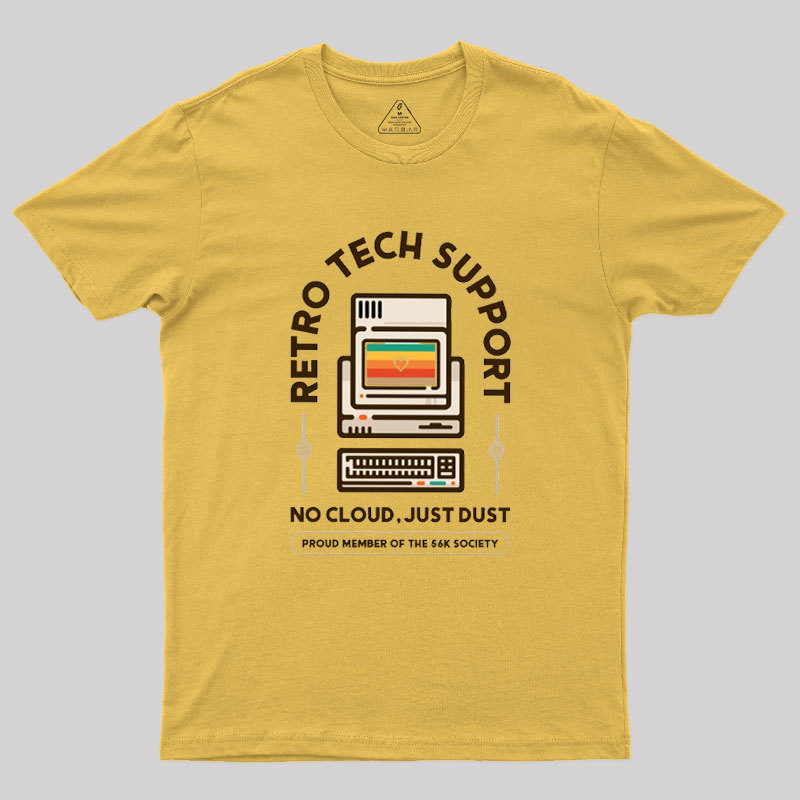 Retro Tech Support Geek T-Shirt