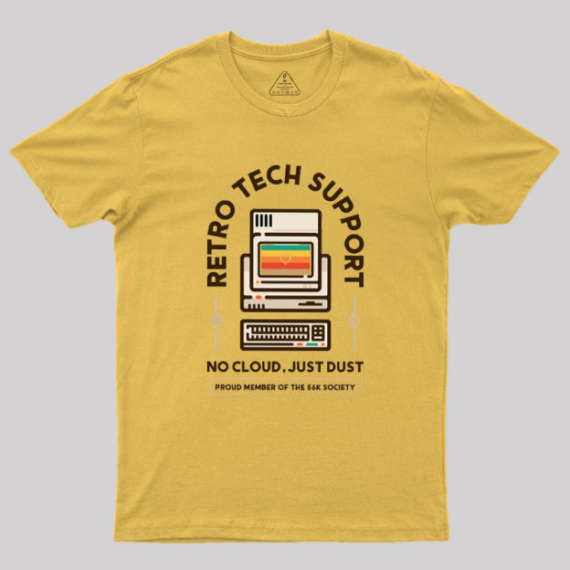 Retro Tech Support Geek T-Shirt
