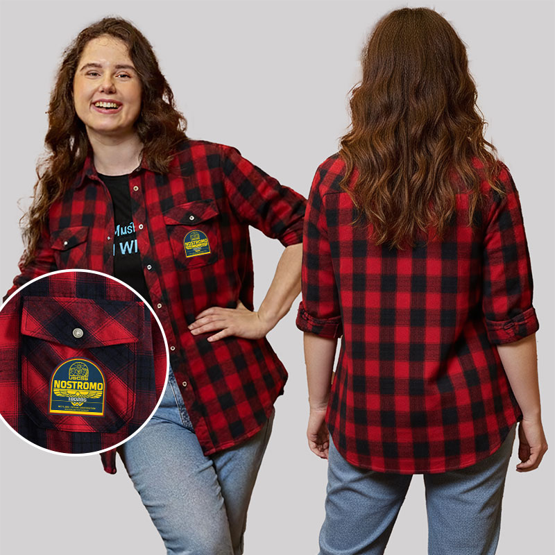 USCSS Nostromo Legacy Plaid Flannel Shirt