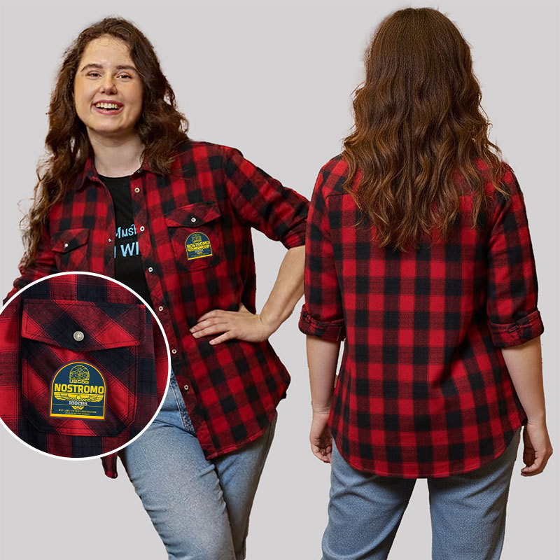 USCSS Nostromo Legacy Plaid Flannel Shirt