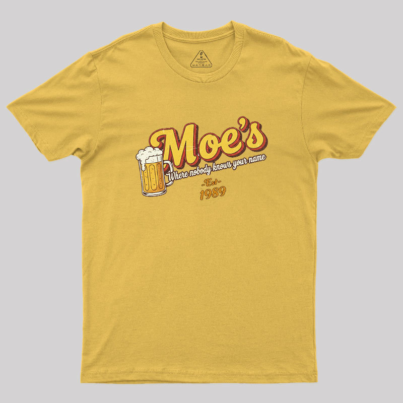Moe's Tavern Geek T-Shirt