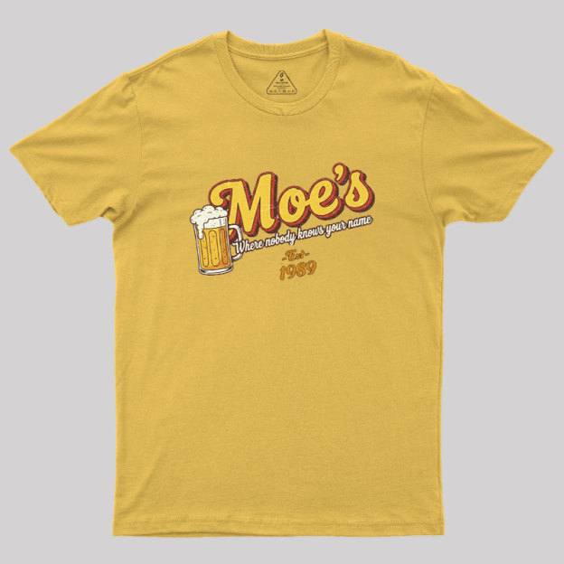 Moe's Tavern Geek T-Shirt