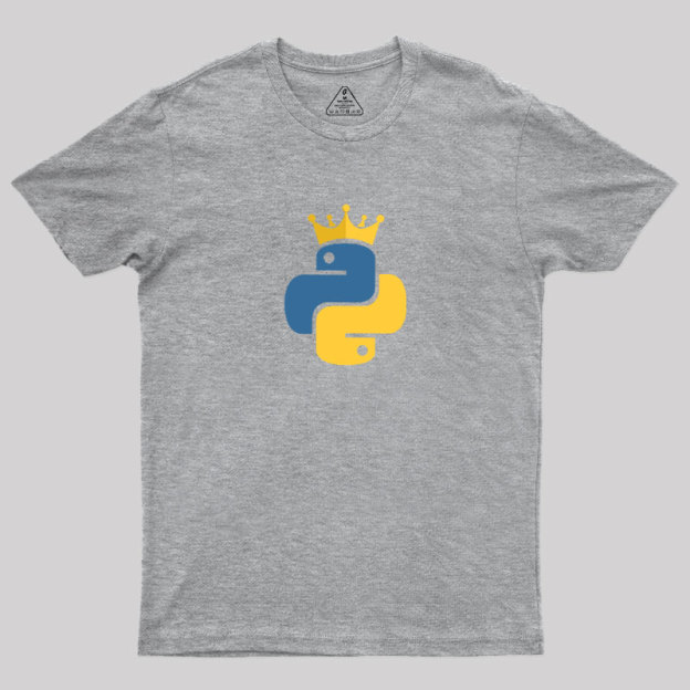 Python King Geek T-Shirt