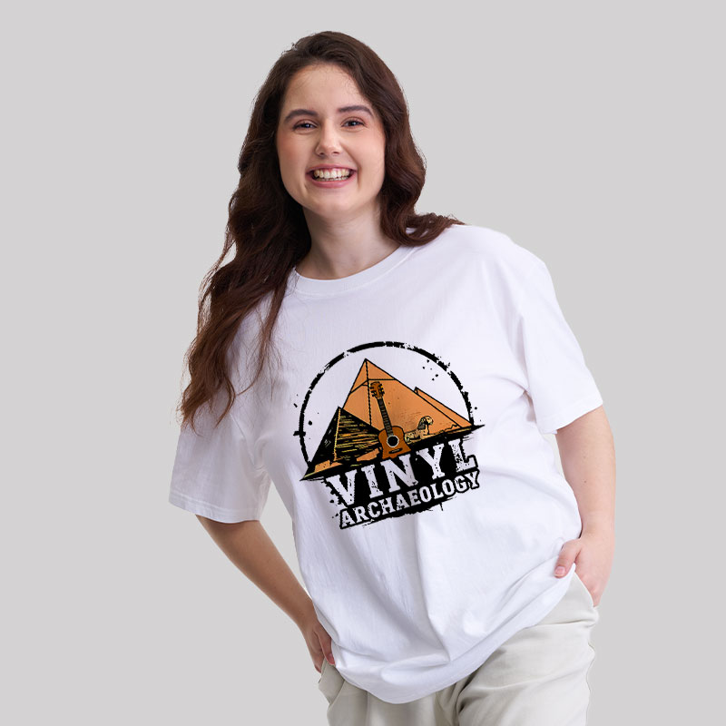 Vinyl Archaeology Geek T-Shirt