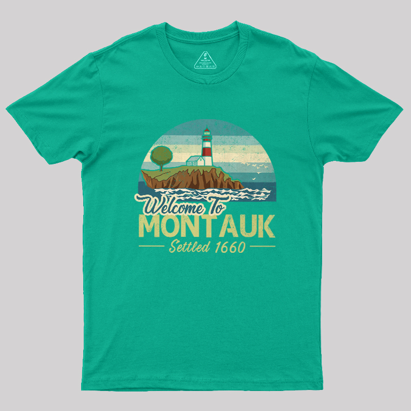 Mystic Montauk Geek T-Shirt