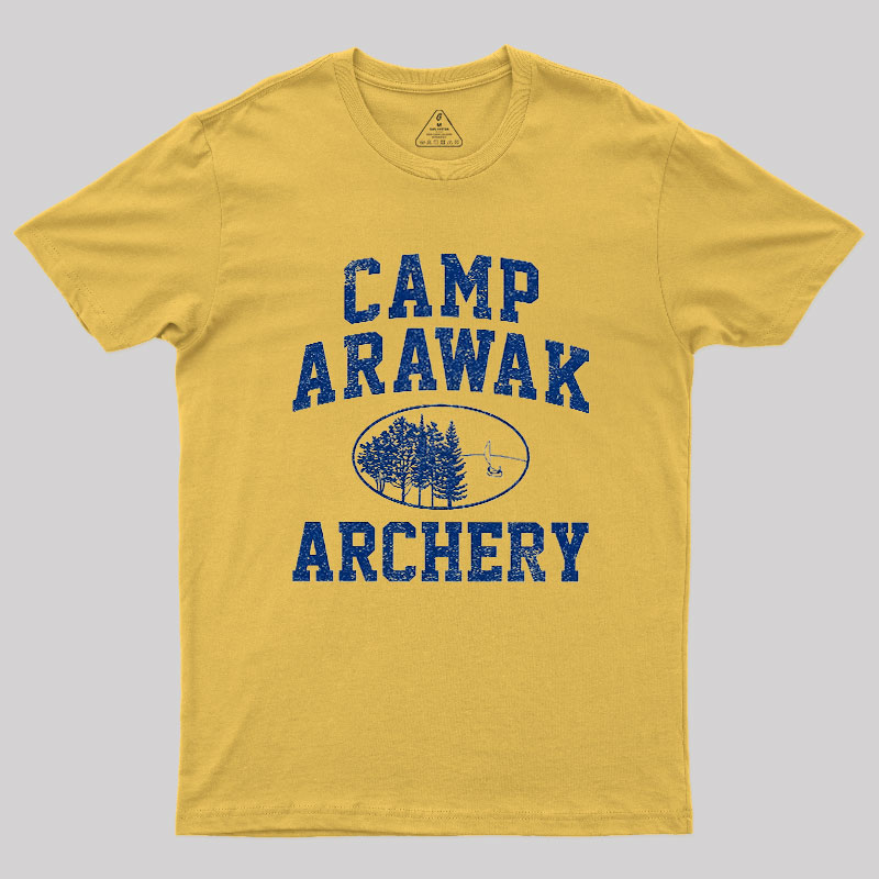 Camp Arawak Summer Camp Geek T-Shirt